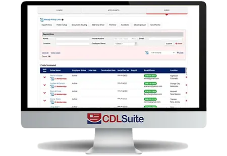 CDLSuite: Home | Web based Driver Applications | Truck Driver ...